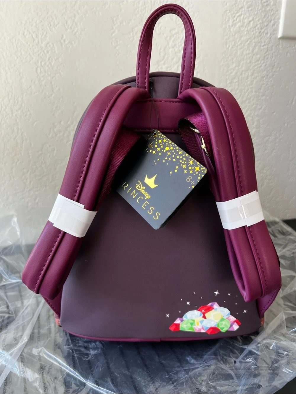 Loungefly Disney Snow White and the Seven Dwarfs Mine Cart Mini Backpack - NWT